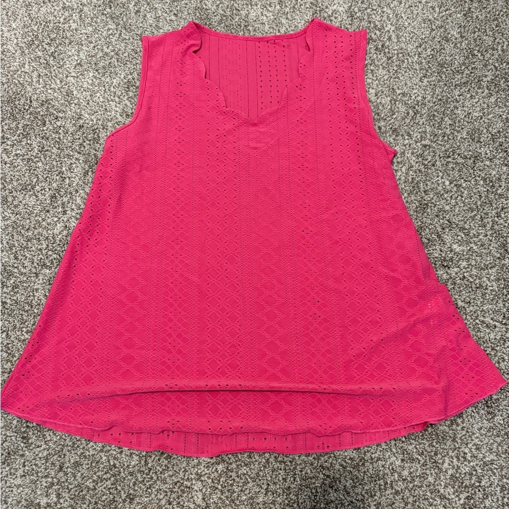 Sleeveless Pink Women's Top